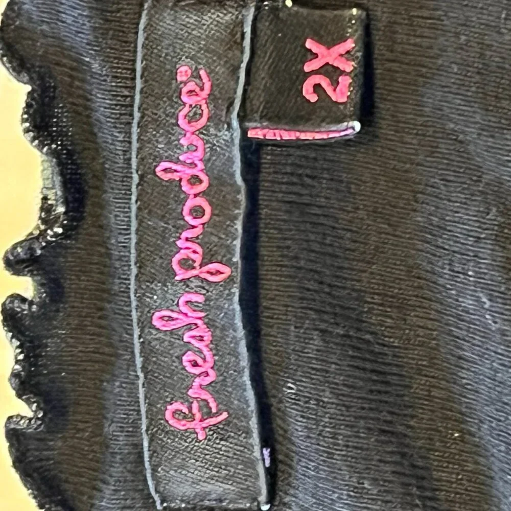 FRESH PRODUCE navy and black shirt - 2X - Picture 5 of 8